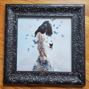 Don’t Forget Me - Framed Canvas Print Christopher Cuseo 17x17‎